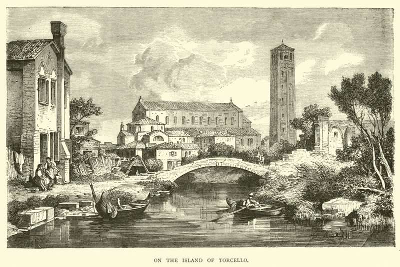 Torcello के द्वीप पर द्वारा अंग्रेजी स्कूल
