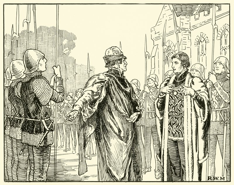 ऑक्सफोर्ड (उलझन में) II- नॉट अंडरस्टैंड, साइर (कागज पर स्याही) द्वारा अंग्रेजी स्कूल