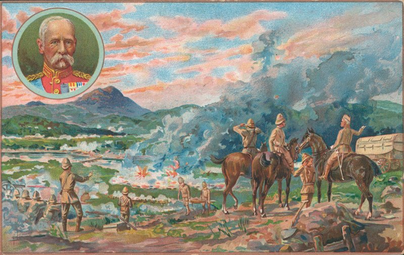 पारडबर्ग, बोअर युद्ध, फरवरी 1900 द्वारा अंग्रेजी स्कूल