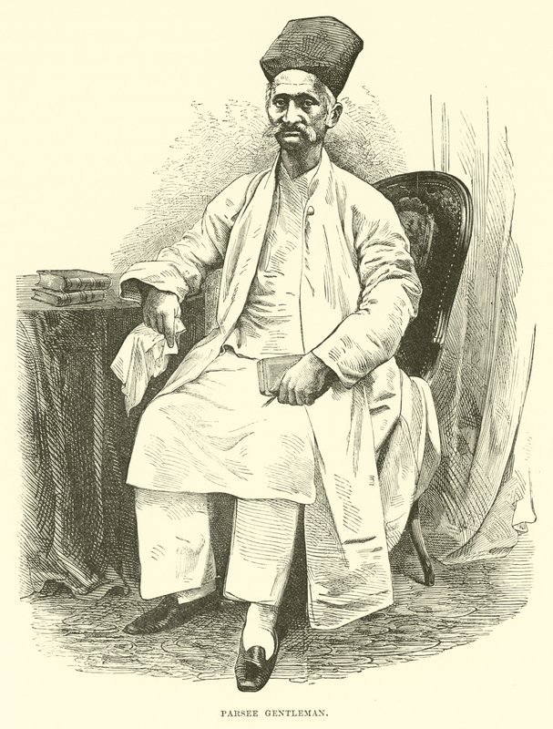 पारसी सज्जन द्वारा अंग्रेजी स्कूल