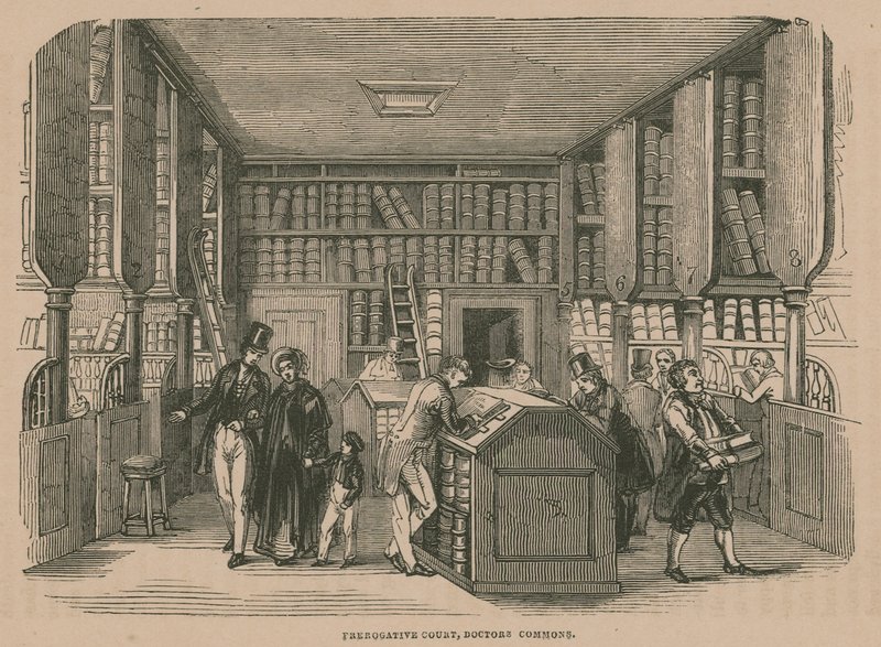 Prerogative Court, Doctors Common, London द्वारा अंग्रेजी स्कूल