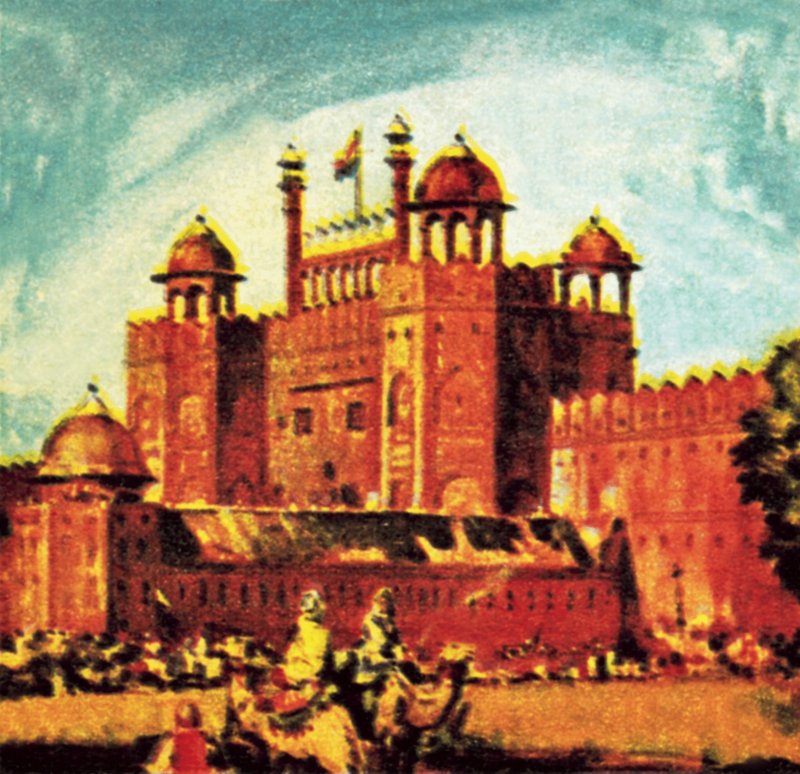 लाल किला दिल्ली द्वारा अंग्रेजी स्कूल