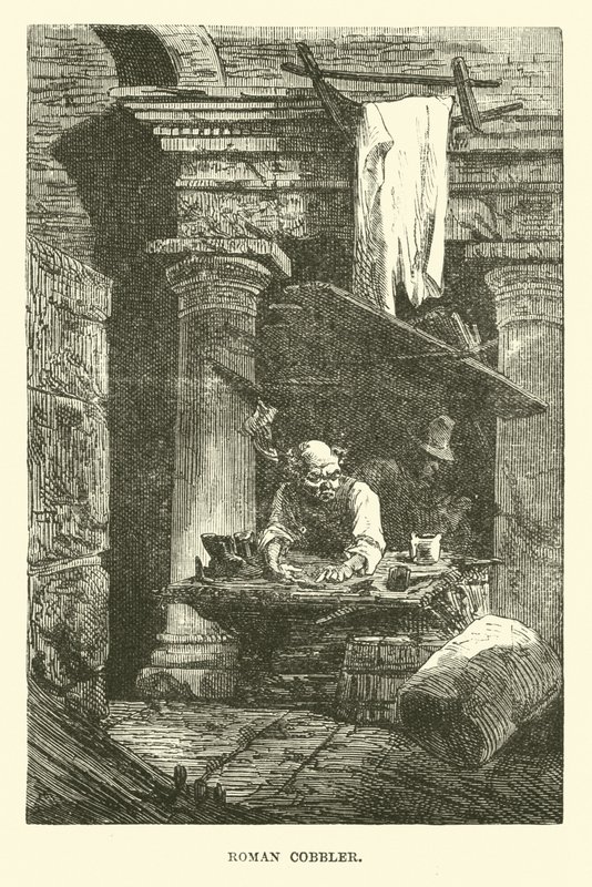 रोमन मोची द्वारा अंग्रेजी स्कूल