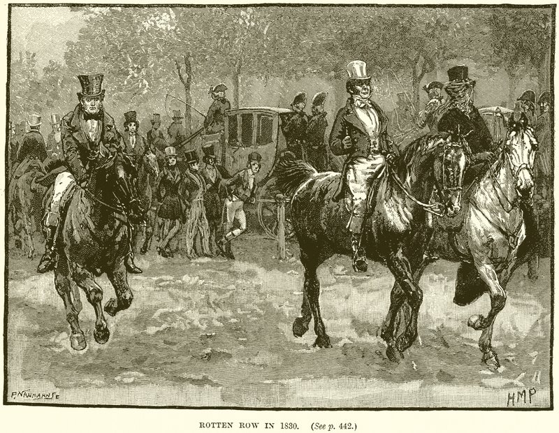 1830 में रोटेन रो द्वारा अंग्रेजी स्कूल