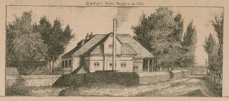 1790 में सैडलर वेल्स थियेटर द्वारा अंग्रेजी स्कूल