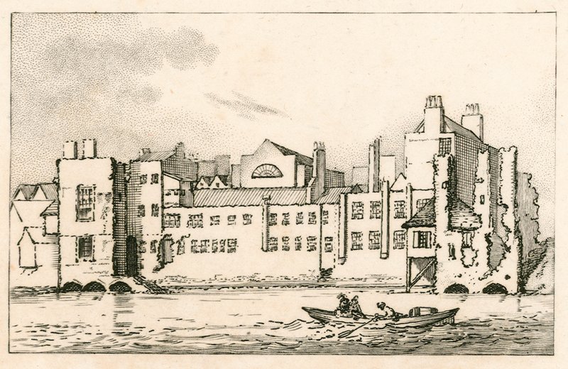सेवॉय, लंदन, जैसा कि वर्तमान में है, 1792 द्वारा अंग्रेजी स्कूल