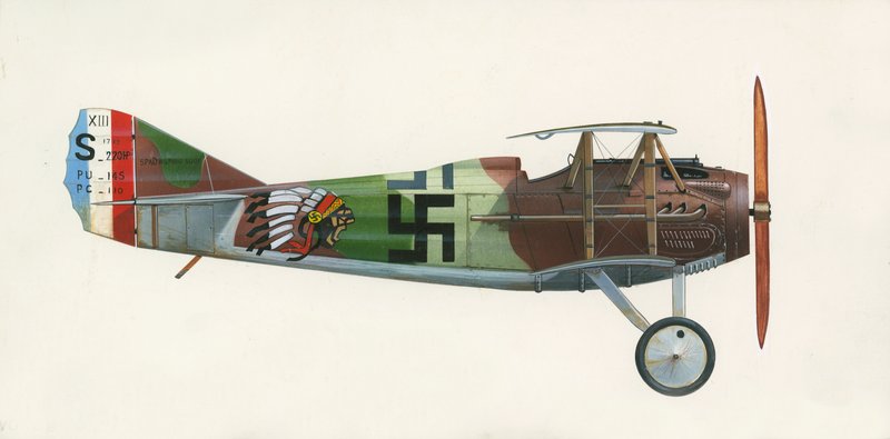 Spad S XIII द्वारा अंग्रेजी स्कूल