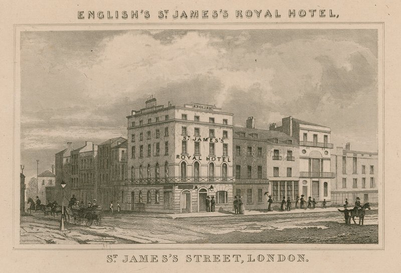 St Jamess Royal Hotel, St Jamess Street, लंदन द्वारा अंग्रेजी स्कूल