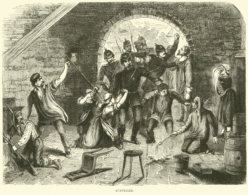 आश्चर्यचकित, जनवरी 1871 द्वारा अंग्रेजी स्कूल