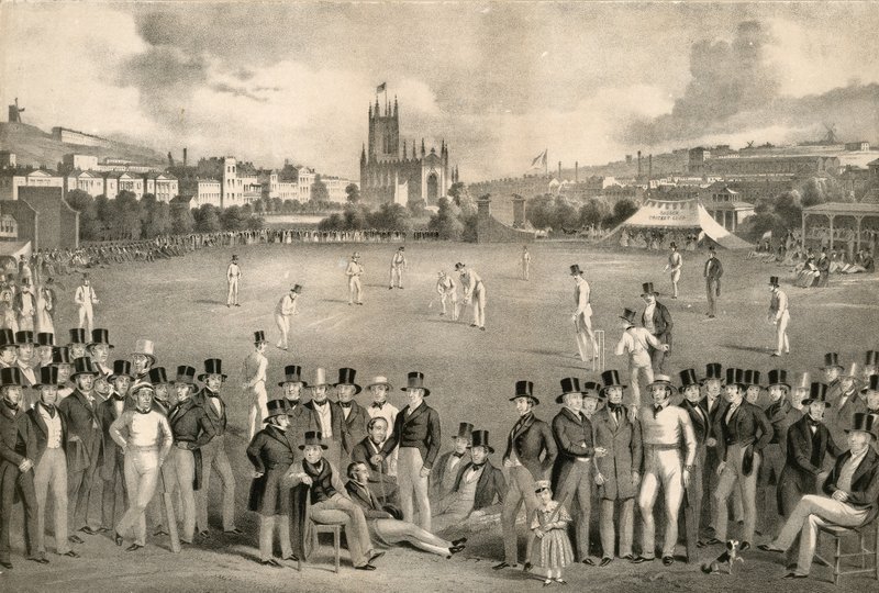 ससेक्स क्रिकेट क्लब बनाम केंट, 1849, ब्राइटन द्वारा अंग्रेजी स्कूल