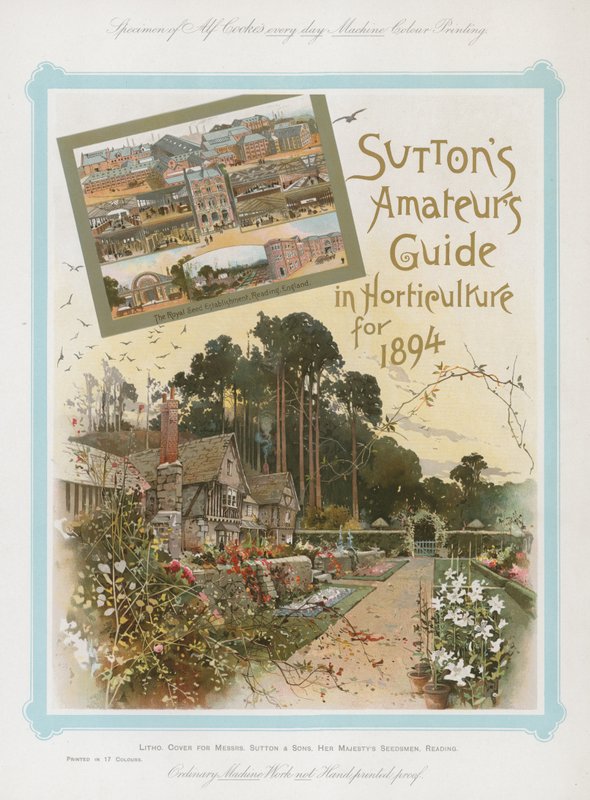 1894 के लिए हॉर्टिकल्चर में Suttons Amateurs गाइड द्वारा अंग्रेजी स्कूल
