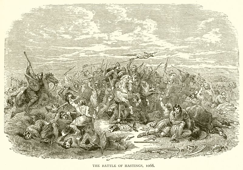 हेस्टिंग्स की लड़ाई, 1066 द्वारा अंग्रेजी स्कूल