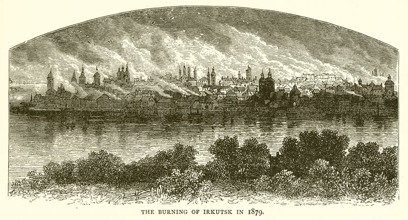 1879 में इर्कुटस्क की जलन द्वारा अंग्रेजी स्कूल