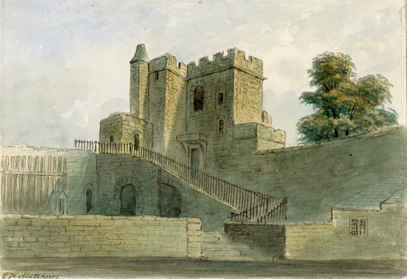 ज्वेल ऑफिस, 1784 (कागज पर wc) द्वारा अंग्रेजी स्कूल