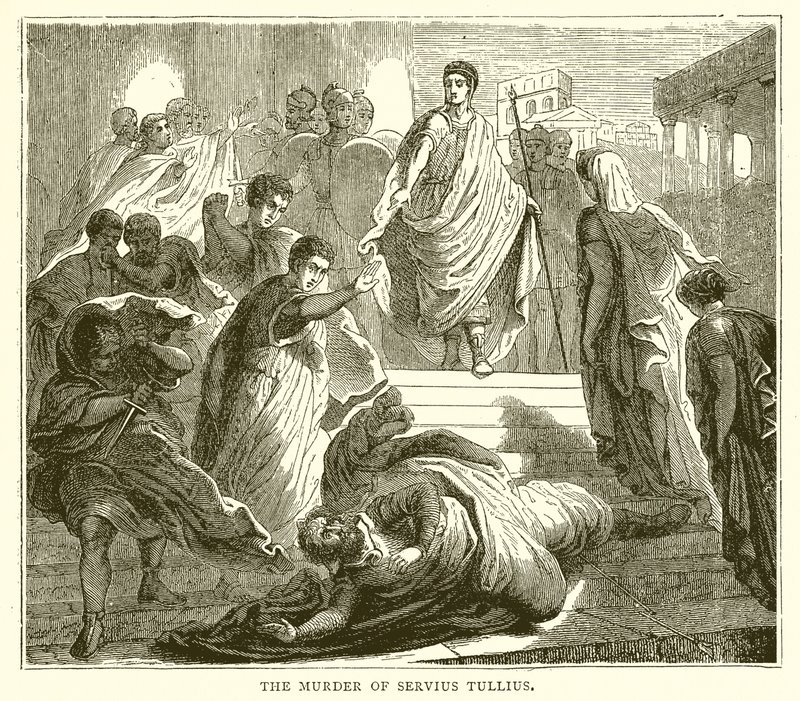 Servius की हत्या द्वारा अंग्रेजी स्कूल