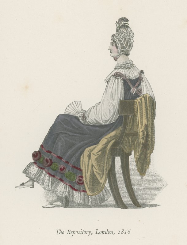 द रिपोजिटरी, लंदन, 1816 द्वारा अंग्रेजी स्कूल