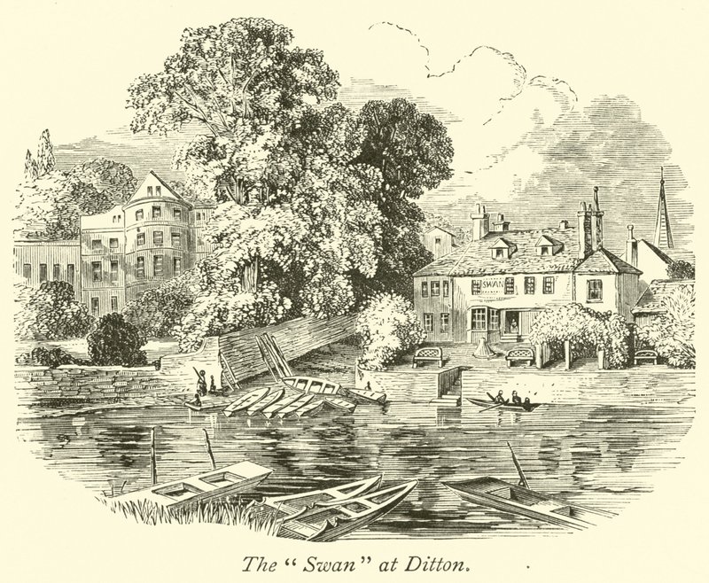Ditton में हंस द्वारा अंग्रेजी स्कूल