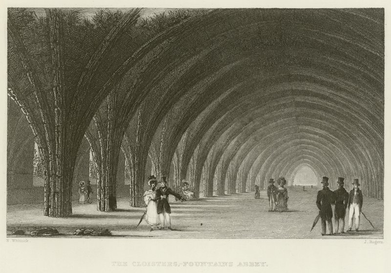फव्वारे अभय में cloisters द्वारा अंग्रेजी स्कूल