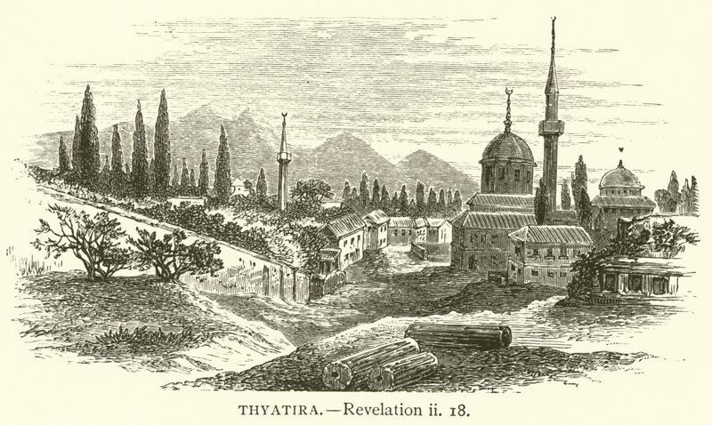 थुआतीरा, रहस्योद्घाटन, ii द्वारा अंग्रेजी स्कूल