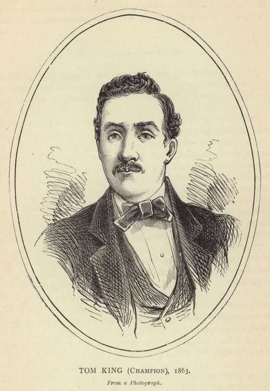 टॉम किंग, चैंपियन, 1863, एक तस्वीर से द्वारा अंग्रेजी स्कूल
