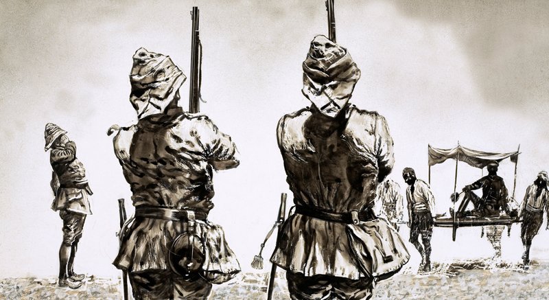 वाल्टर ग्रीनवे, एक उच्च रैंकिंग जर्मन गोला बारूद निरीक्षक के रूप में प्रच्छन्न द्वारा अंग्रेजी स्कूल