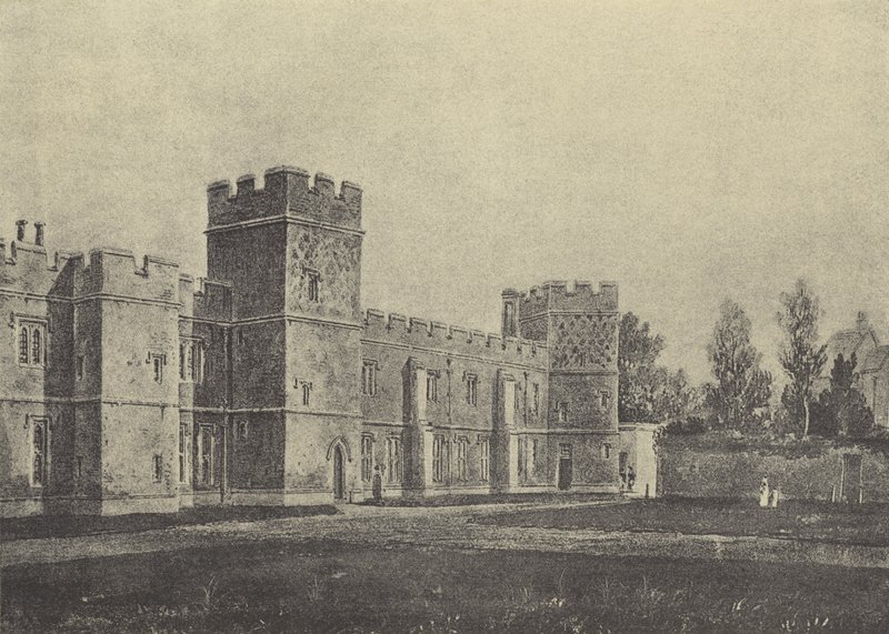 वेस्टन यार्ड, 1818 (गुरुत्वाकर्षण) द्वारा अंग्रेजी स्कूल