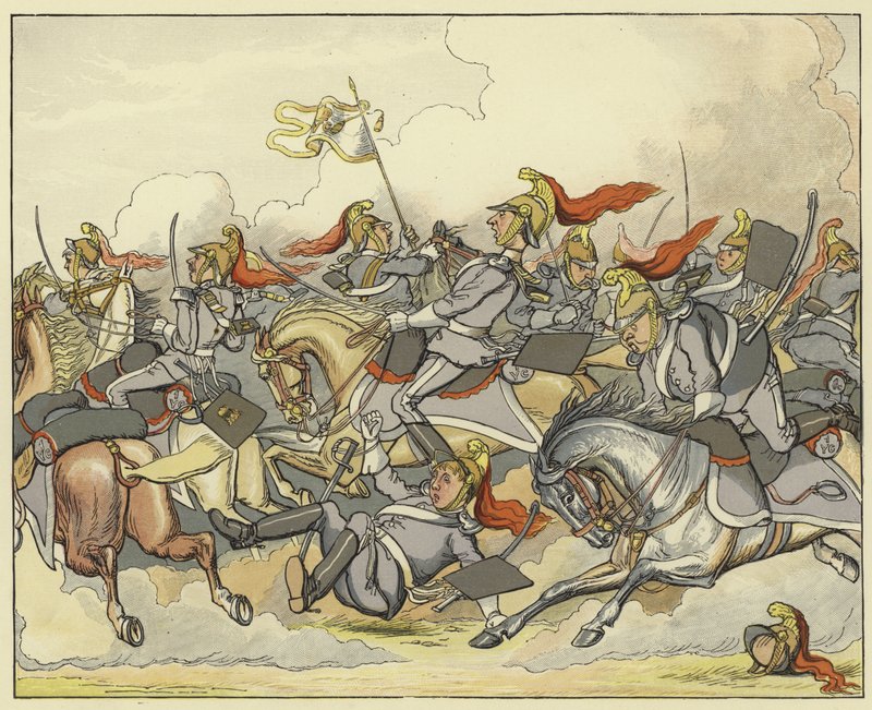 जहां हर घोड़ा अपने कमांडिंग लगाम को सहन करता है, और खुद को रिचर्ड III, अधिनियम II, दृश्य 2 के रूप में अपने पाठ्यक्रम को निर्देशित कर सकता है द्वारा अंग्रेजी स्कूल