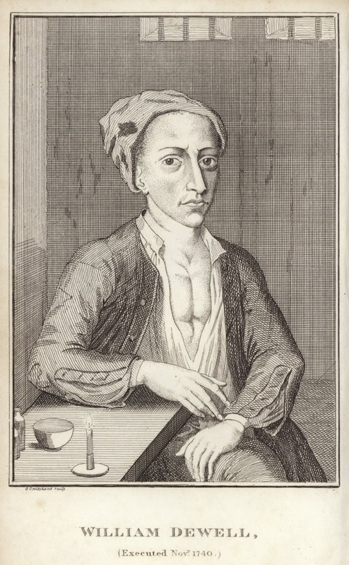 विलियम डेवेल, नवंबर 1740 को निष्पादित किया गया द्वारा अंग्रेजी स्कूल