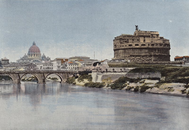 रोम, Castel Sant&39;Angelo द्वारा यूरोपीय फोटोग्राफर
