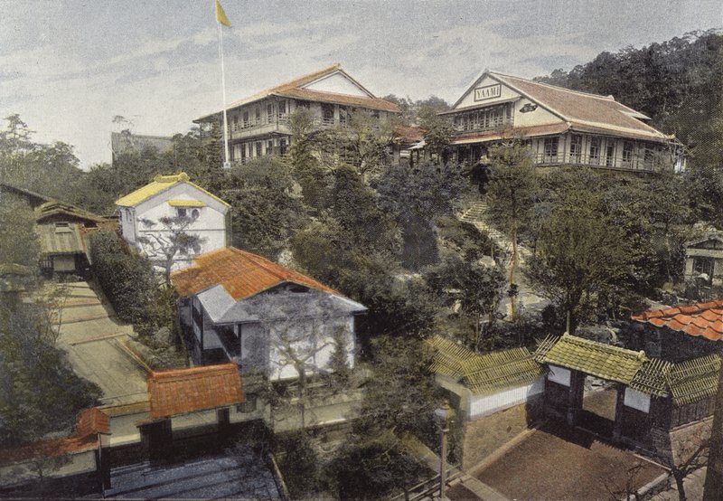 एक होटल क्योटो के लिए द्वारा यूरोपीय फोटोग्राफर