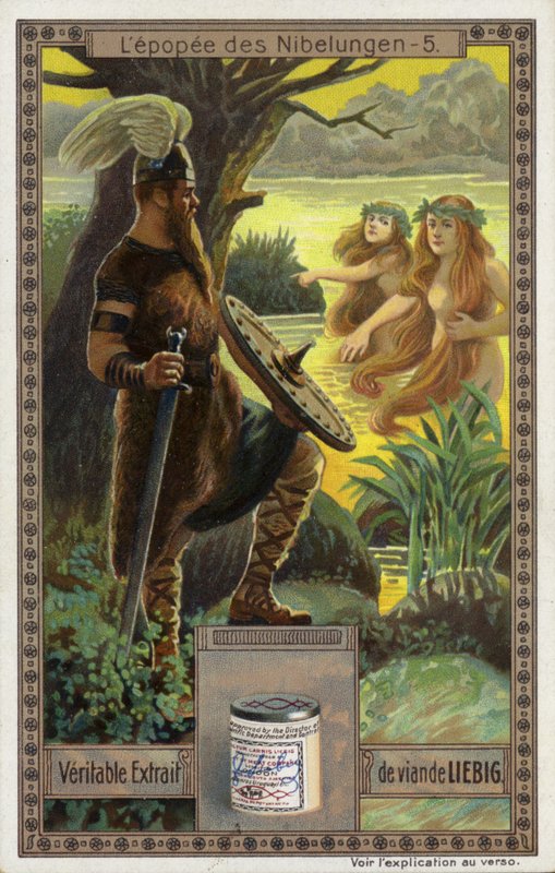 Nibelungenlied से दृश्य द्वारा यूरोपीय स्कूल