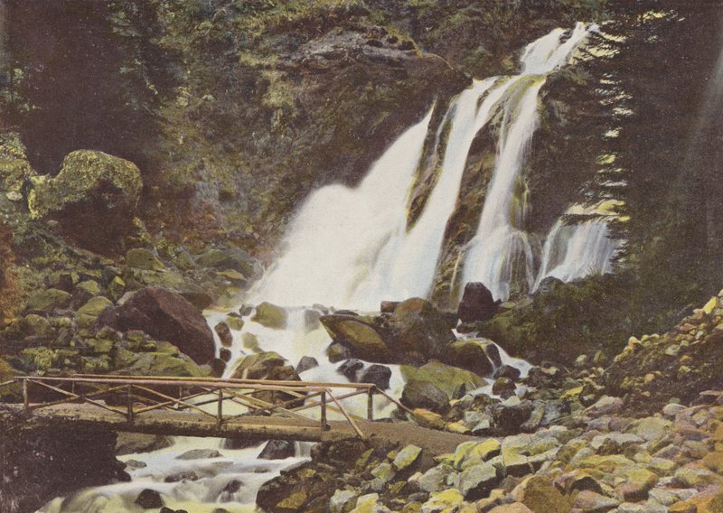 Cauterets, Cascade of Lutour द्वारा यूरोपीय फोटोग्राफर