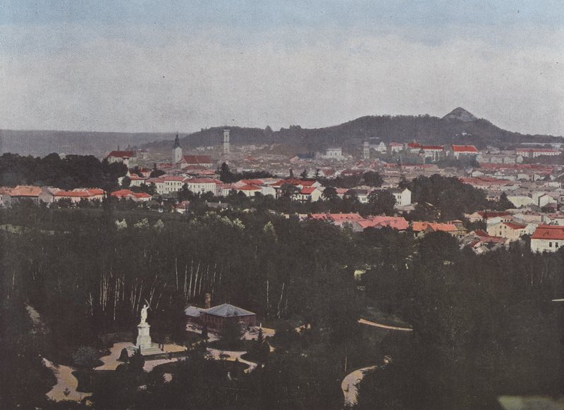 Lemberg का शहर, किलिन्स्की पार्क का दृश्य द्वारा यूरोपीय फोटोग्राफर
