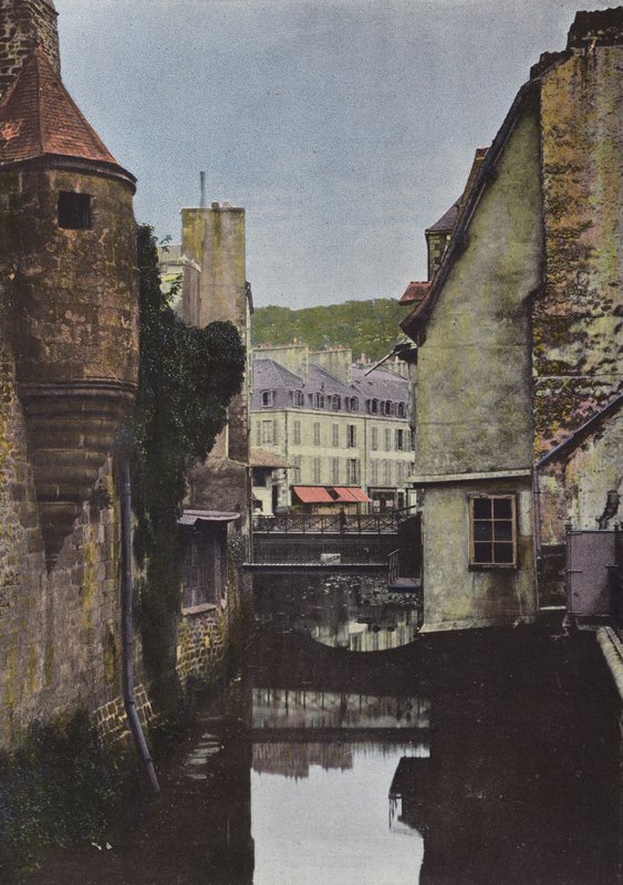 Quimper, पुराने मकान Rue Du Pichery द्वारा यूरोपीय फोटोग्राफर
