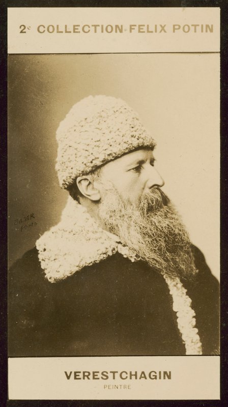 वासिली-वासिलिविच वेरेस्टचागिन, पेंटर द्वारा यूरोपीय फोटोग्राफर