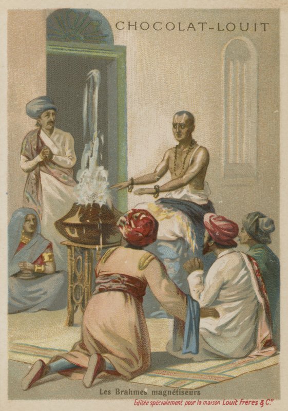 ब्राह्मण, चुंबकत्व द्वारा पानी जुटाने वाला भारत द्वारा यूरोपीय स्कूल