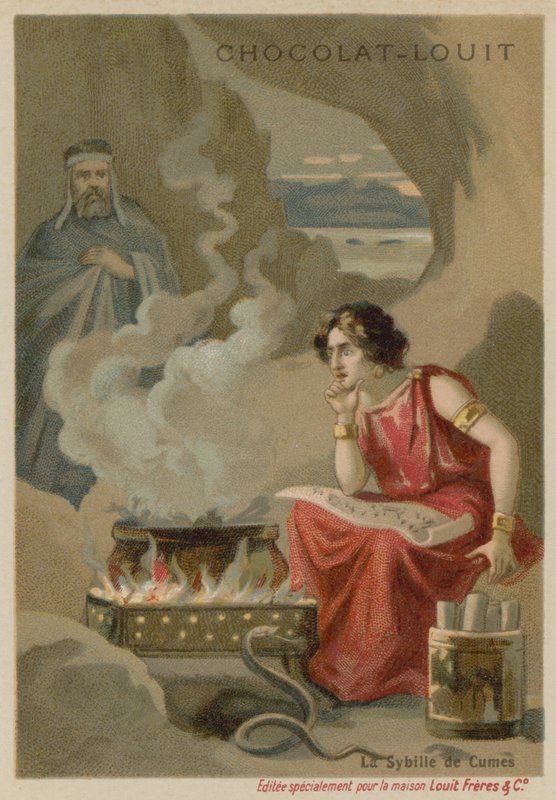 Cumaean Sybil द्वारा यूरोपीय स्कूल