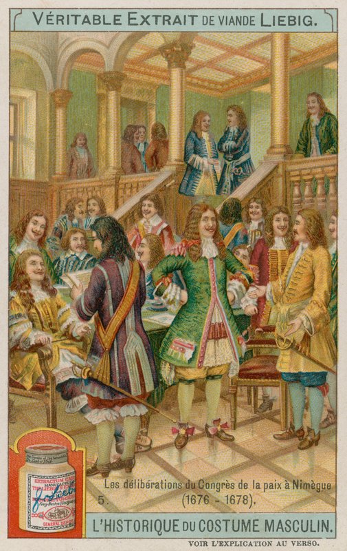 निजमेगेन 1676-1678 में शांति की संधियों पर विचार-विमर्श द्वारा यूरोपीय स्कूल