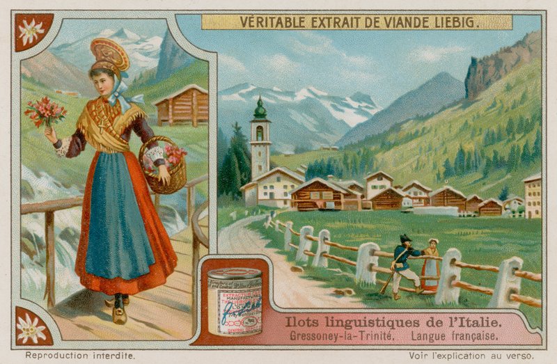 फ्रेंच भाषी Gressoney-La-Trinite द्वारा यूरोपीय स्कूल