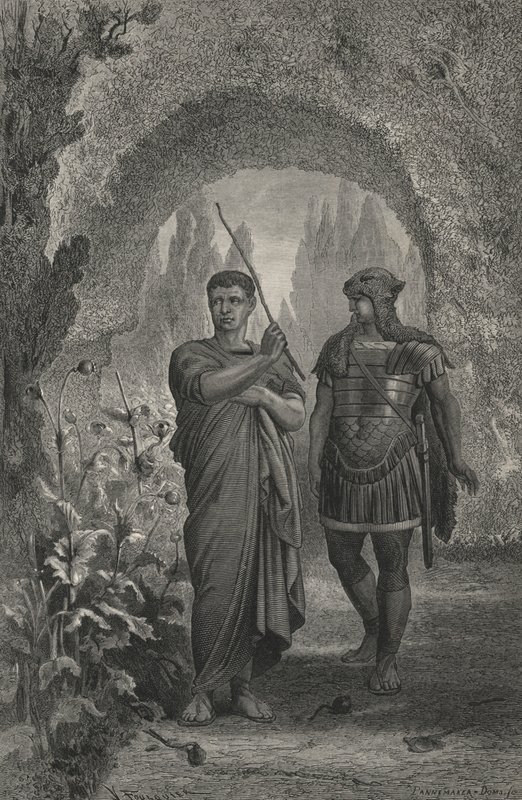 तारक्विन द सुपर्ब एंड द एनवॉय डी सेक्स्टस (उत्कीर्णन) द्वारा यूरोपीय स्कूल