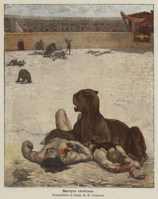 ईसाई शहीद द्वारा Evariste Vital Luminais