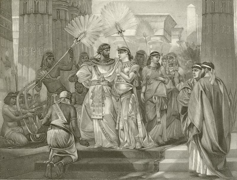 एंटनी अंड क्लियोपेट्रा। अधिनियम I, दृश्य I (गुरुत्वाकर्षण) द्वारा फेलिक्स ऑक्टेवियस कार डारले