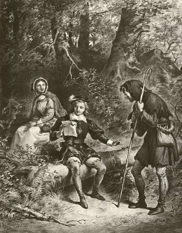 आपको जैसा ठीक लगे। अधिनियम IV- दृश्य III (गुरुत्वाकर्षण) द्वारा फेलिक्स ऑक्टेवियस कार डारले