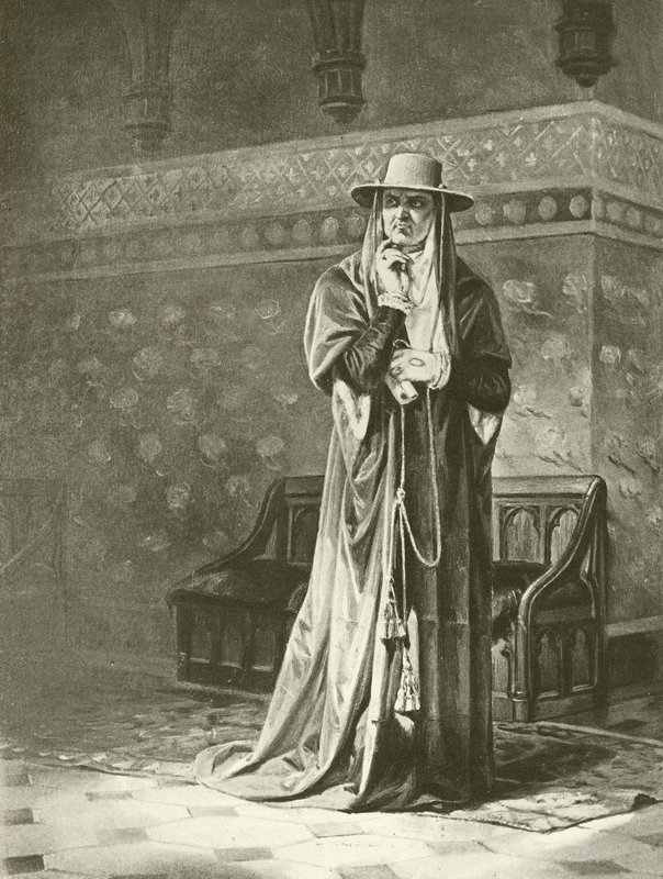 पहले भाग के राजा हेनरी VI। अधिनियम V, दृश्य I (गुरुत्वाकर्षण) द्वारा फेलिक्स ऑक्टेवियस कार डारले