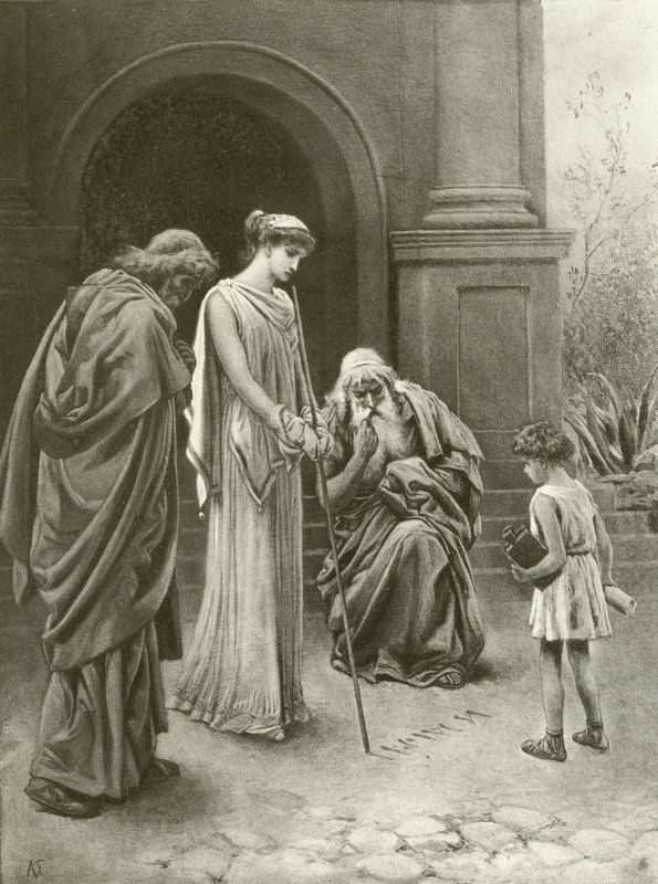 टाइटस क्रॉनिकस। अधिनियम IV- दृश्य I (गुरुत्वाकर्षण) द्वारा फेलिक्स ऑक्टेवियस कार डारले