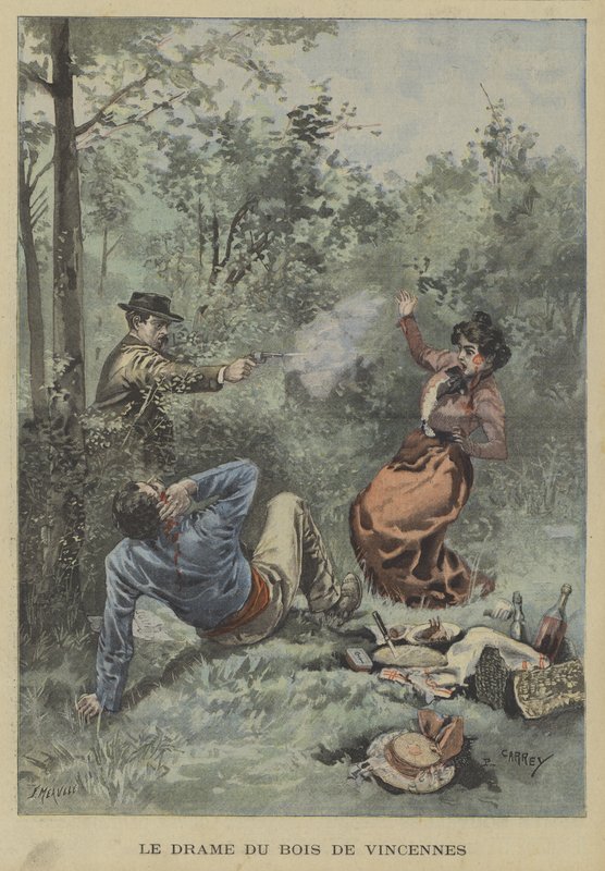 Bois de Vincennes, पेरिस में शूटिंग द्वारा फॉर्च्यून लुई मेउल