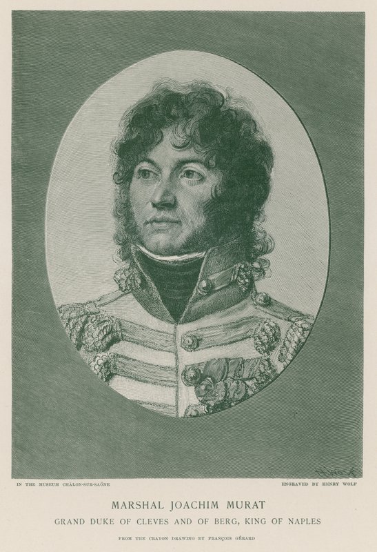 Marshal Joachim Murat  द्वारा फ्रेंकोइस पास्कल साइमन जेरार्ड