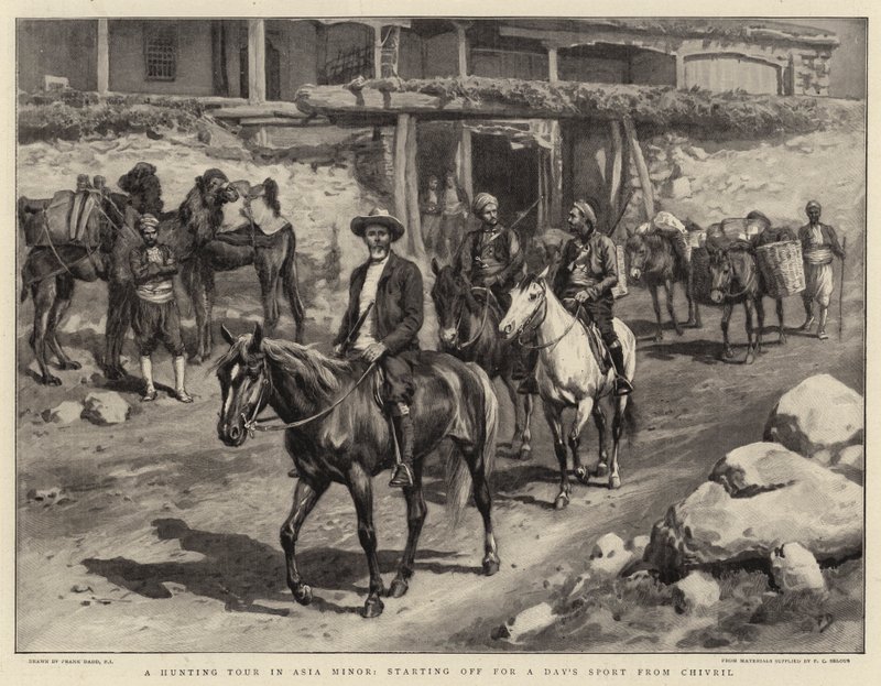 ए माइनिंग टूर इन एशिया माइनर, एक दिन का खेल चिविल से शुरू होता है द्वारा फ्रैंक डैड