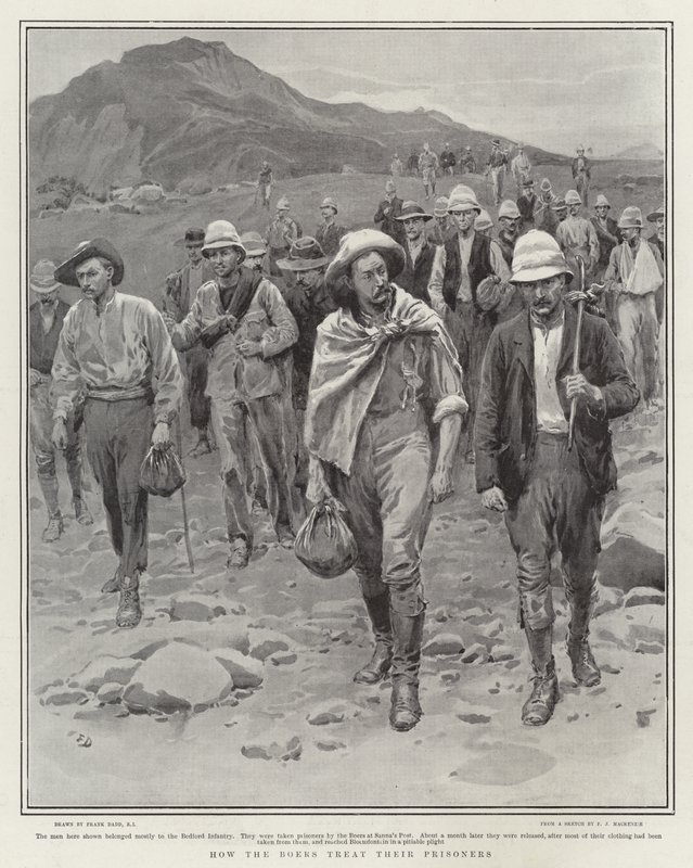 कैसे Boers अपने कैदियों के साथ व्यवहार करते हैं द्वारा फ्रैंक डैड