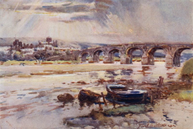 Hexham (रंग लिथो) द्वारा फ्रैंक साउथगेट